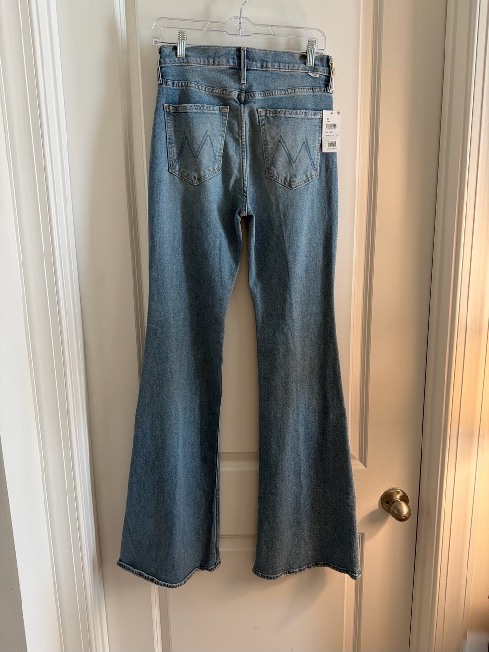 Mother Women's The Doozy Blue Flared Jeans - Picture 4 of 8